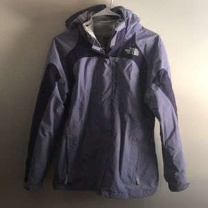 North Face 3-in-1 waterproof coat